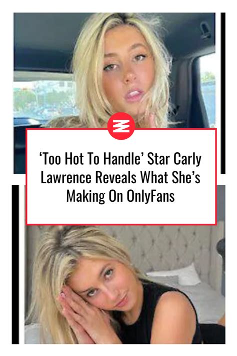 carly lawrence naked|Too Hot To Handle Star Carly Lawrence Talks Sex Behind The。